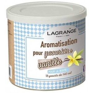 Pot de 425g arôme vanille pour Yaourtière LAGRANGE 380310