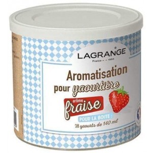 Pot de 425g arôme fraise pour Yaourtière LAGRANGE 380320