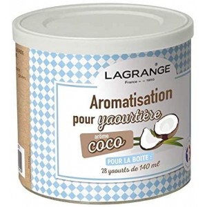 Pot de 425g arôme noix de coco pour Yaourtière LAGRANGE 380330