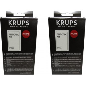 Lot de 2 boîtes de détartrants pour Cafetière KRUPS F054001B