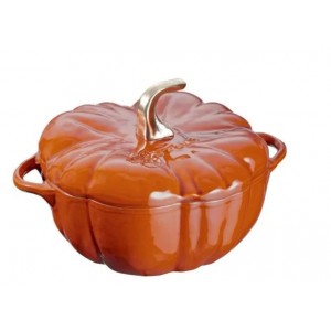 STAUB Cocotte Citrouille 405114030 - 24 cm - Cannelle