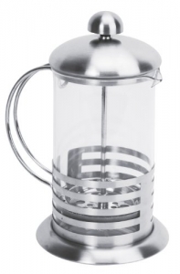 Equinox 503243 Cafetière Piston Inox Brosse 5 Raies