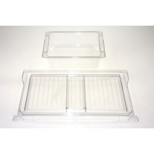 Tablette plastique avec grille pour Réfrigérateur CANDY 49002385