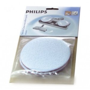 Lot de 2 feutre patins pour Aspirateur PHILIPS 432200900221