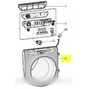 Hublot pour Lave-Linge HOTPOINT - ARISTON C00276084