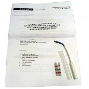 Kit sonde de température pour Réfrigérateur, Congélateur WHIRLPOOL 481231018846