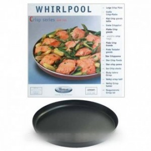 Plat crisp ø 32cm pour Micro-ondes WHIRLPOOL 480131000085