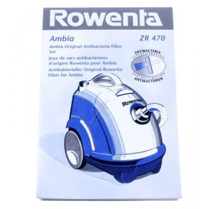 Sachet de 6 sacs ambia pour Aspirateur ROWENTA ZR470