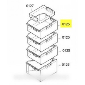 Tiroir congélation pour Réfrigérateur BOSCH 00448990