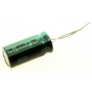 820UF-25V ELKO 105° CONDENSATEUR