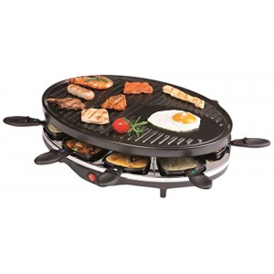 Raclette & grill 1200w pour 8 personnes DOMO DO-9038G