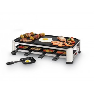 Appareil à Raclette & grill pour 8 personnes 1500w FRITEL 142080