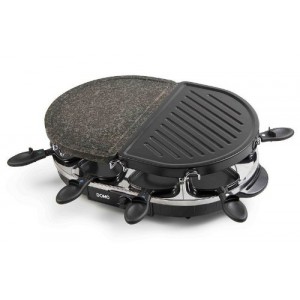 Raclette, pierre à cuire & grill pour 8 personnes 1200w DOMO DO-9059G