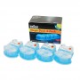 CCR4 PACK DE 4 RECHARGES DE LIQUIDE NETTOYANT POUR RASOIR BRAUN