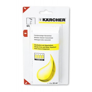 Nettoyant vitre concentré de 20ml pour Nettoyeur Vapeur KARCHER 62953020